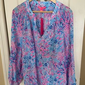 Lilly Pulitzer Sz XL Elsa top NWT